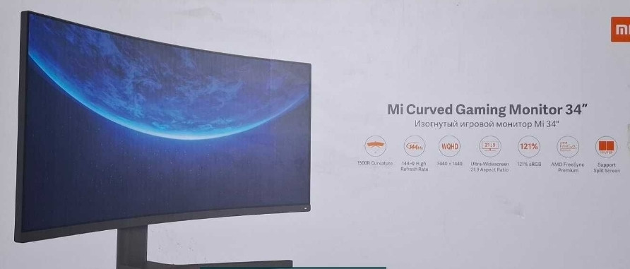 Монитор ігровий монітор Xiaomi Curved Gaming Monitor 34" Київ - фото 2
