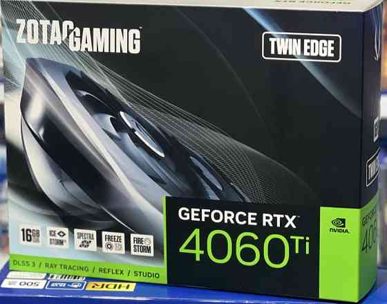 Видеокарта ZOTAC GAMING GeForce RTX 4060 ti 16gb! Київ