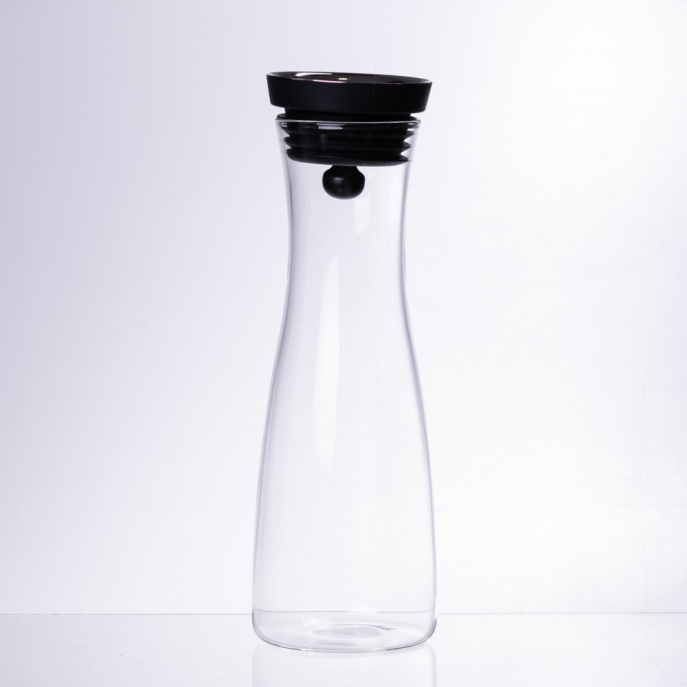 Стеклянный графин с крышкой 1 л для воды, сока, лимонада HP-19-42 Киев - изображение 4