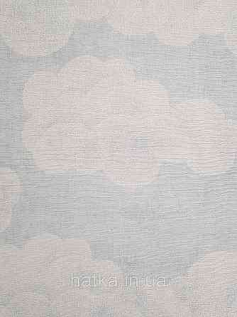 Обои винил на флизелине AS Creation Mia and Paul 0.53х10 детские тучки облака белые на голубом Киев