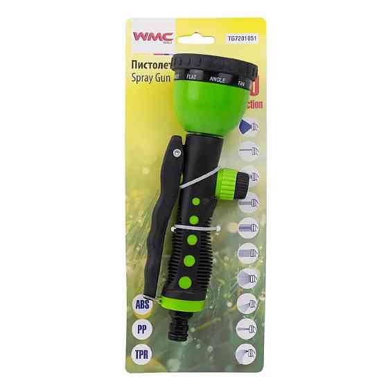 Пістолет-розпилювач поливальний (10 режимів розпилення) WMC TOOLS WT-TG7201051 Одеса