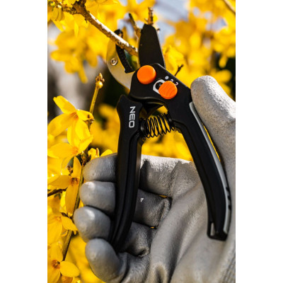 Секатор Neo Tools контактний, d різу 15мм, 185мм, 169г (15-201) Вінниця - фото 6