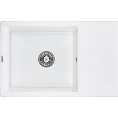 Мойка кухонная GRANADO NAVIA white з сифоном (775*495mm.) (gr3805) Винница - изображение 1