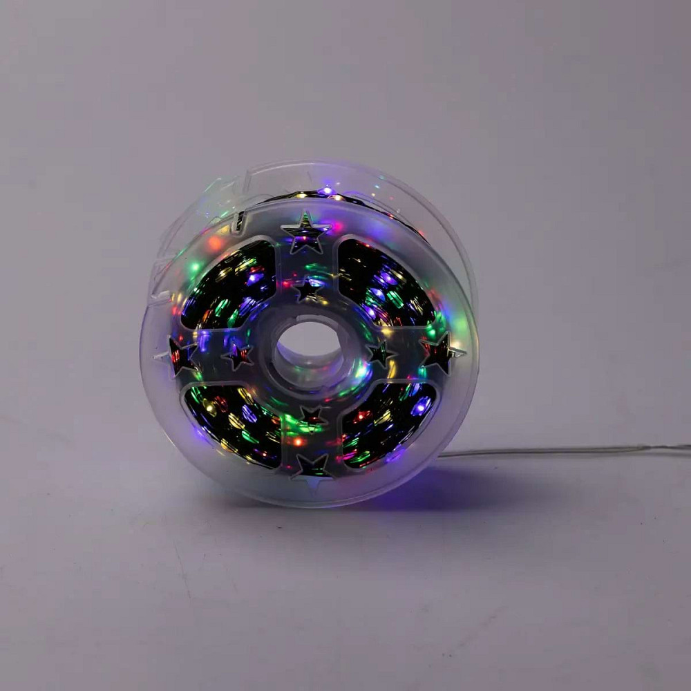 Garlando Гірлянда роса на пульті 100 метрів на 1000 led світлодіодів крапля на зеленому дроті м Коломия - фото 3