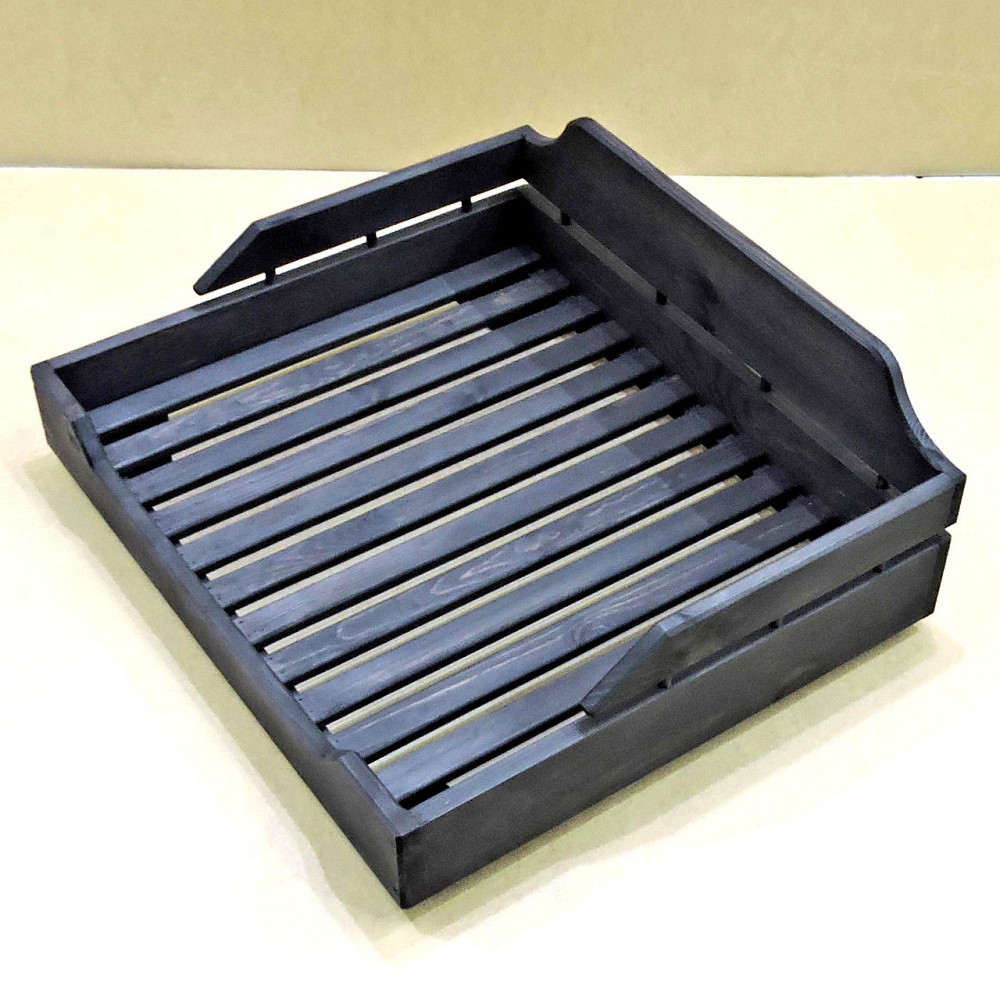 Лежак деревянный для собаки 