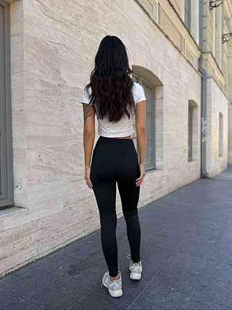 Женские базовые теплые лосины с утеплением утепленный микродайвинг 50/52 Одесса