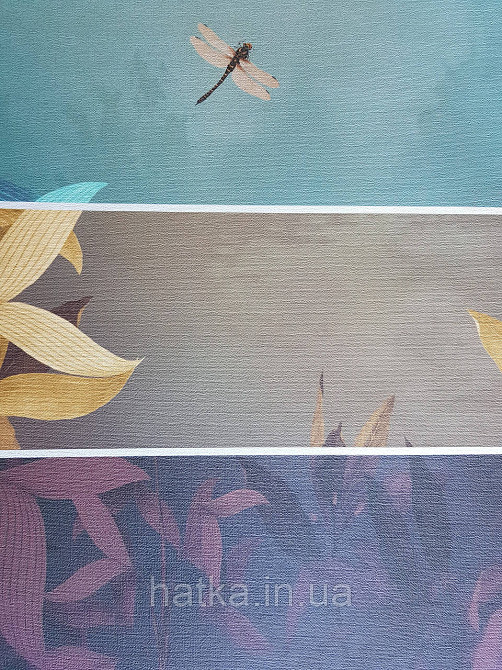 Ообои вінілові на флізелін Decoprint Onirigue 200X300 панно мурал природа небо море рослини бабки Київ - фото 3