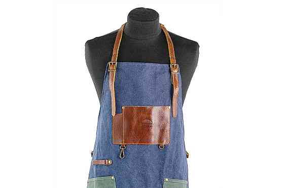 Фартух для барбекю Combi джинс-шкіра-канвас GRILLI 777444 Код: 012759 Ровно