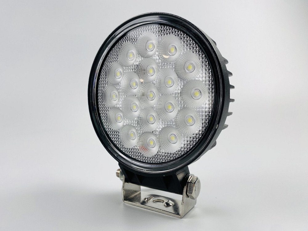 Фара LED кругла 19 led chip 9-30V, Світлодіодна лампа для позашляховика Мукачево - фото 8