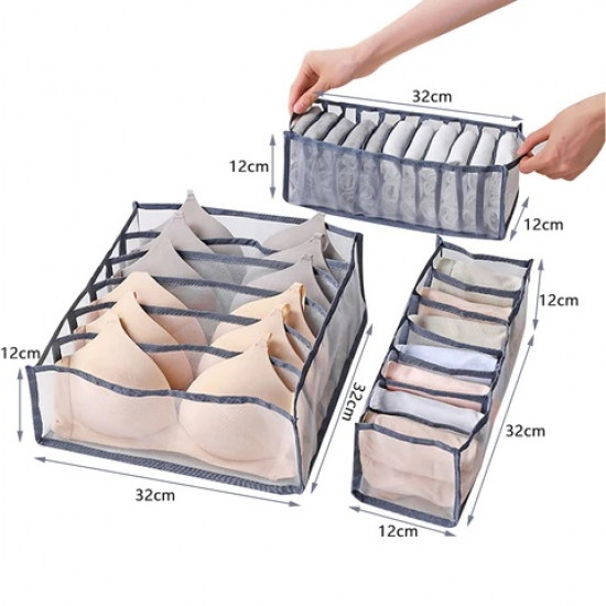 Набор органайзеров для белья и носков 3 в 1 Винница - изображение 2