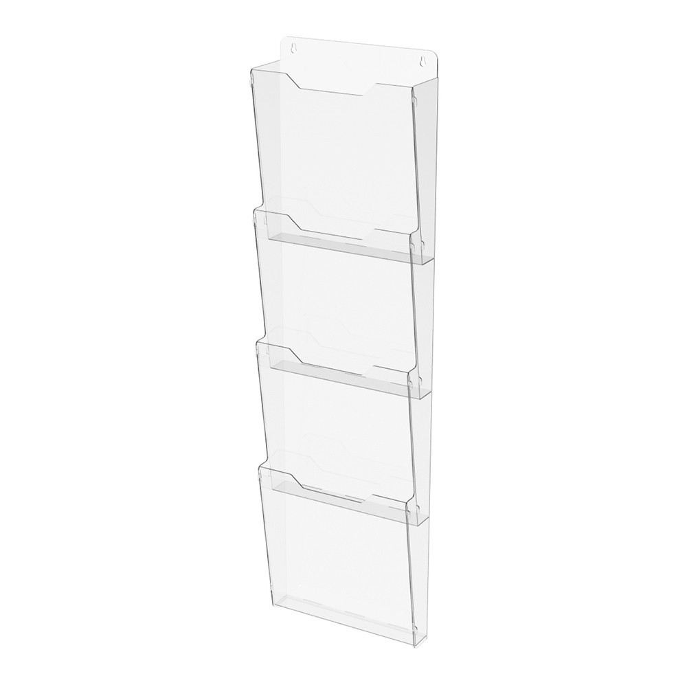 Карман буклетница EKOSTAR А4 вертикальный 4 кармана Киев - изображение 1