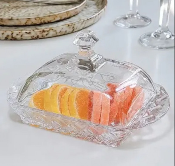 Масленичка Грація Скляна 9,5*10*16 см Вінниця - фото 2