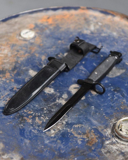 Армейский штык-нож M&P total black ВТ6820 Одесса - изображение 7