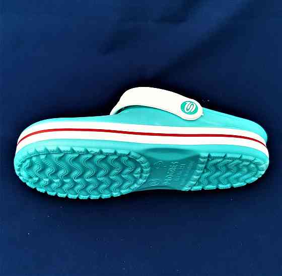 Женские Тапочки CROCS Бирюзовые Кроксы Шлёпки Сланцы (размеры: 36,38) Днепр