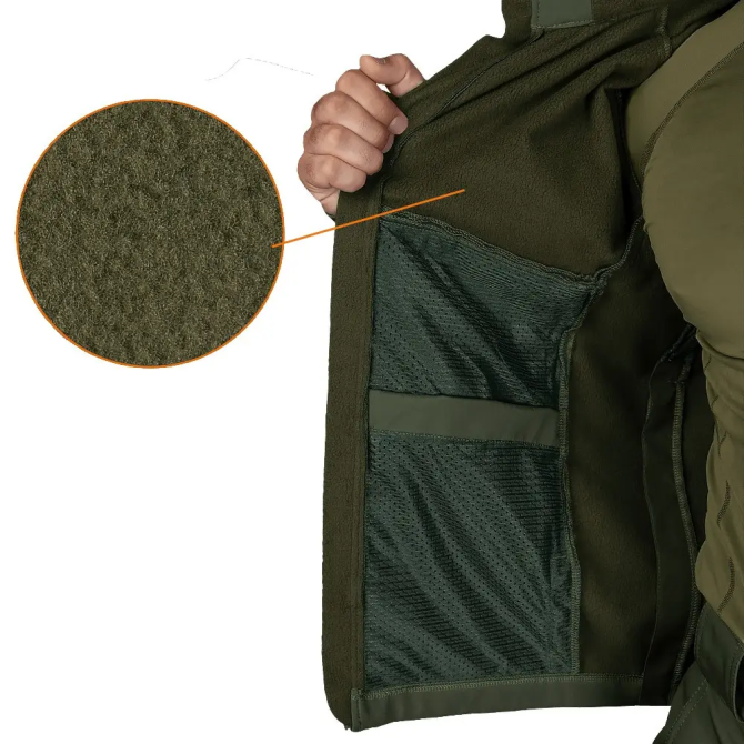 Куртка мужская теплая Phantom System (Оливковый) 2XL Винница - изображение 7