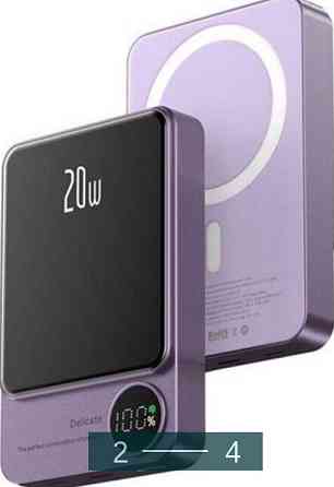 Павербанк Безпроводной : MagSafe 10000mAh. 20W. Киев