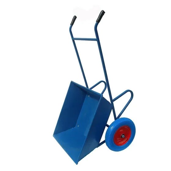 Тачка строительная ТСД-350ПН двухколесная усиленная, объем 90 л, груз до 250 кг, колеса пневматические 350 мм. Харьков