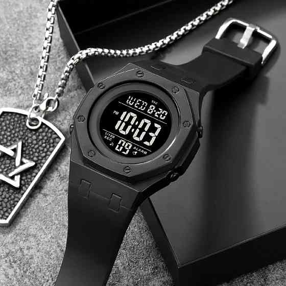 Армійські годинники топ SKMEI 2048BKBK, Брендові чоловічі годинники військової тематики CO-54 Івано-Франківськ