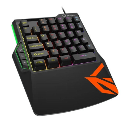 Клавиатура Meetion KB015 USB Black/Orange (MT-KB015-A) Винница - изображение 2
