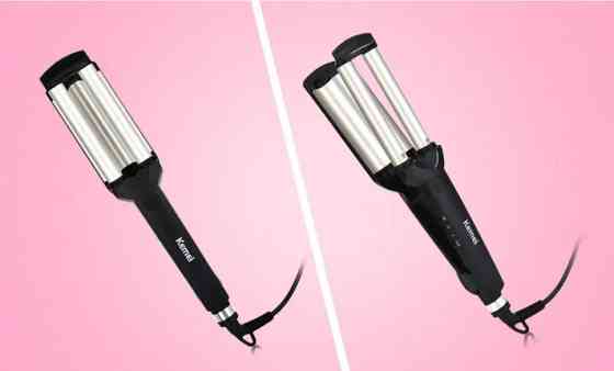 Потрійна плойка Kemei Km-2022 Щипці Вінниця