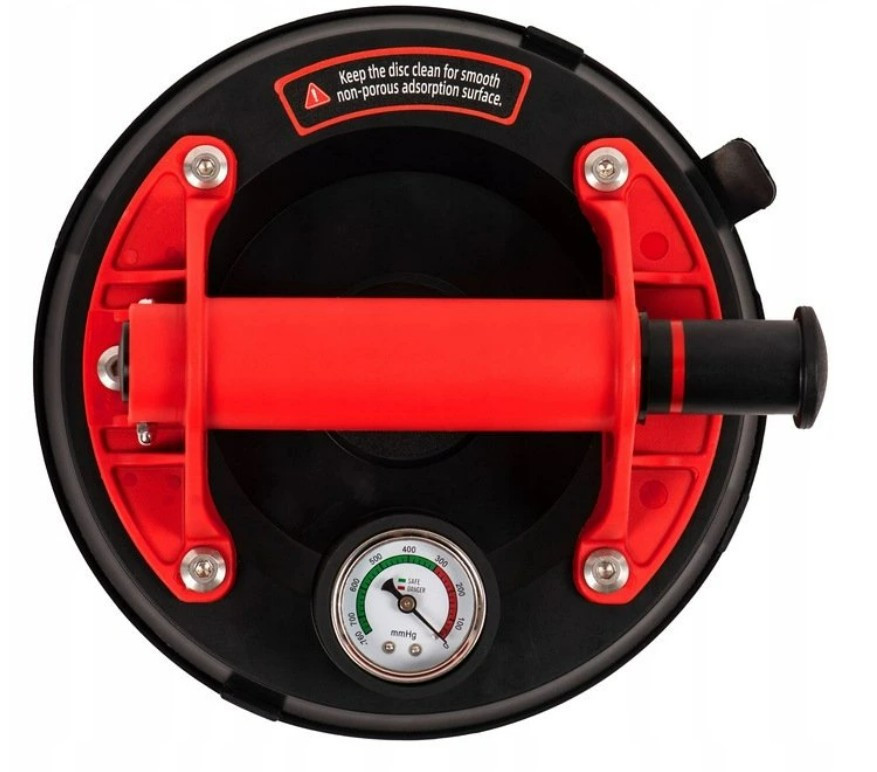 Вакуумная присоска BX-3269 для плитки, стекла и керамики, до 200 кг, с манометром и чехлом Одесса - изображение 4