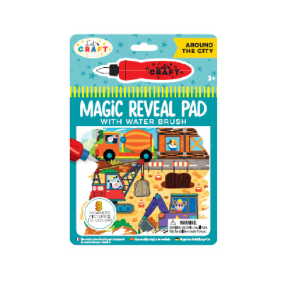 Набір для творчості Let's Craft "Магічні перетворення" Місто водні розмальовки (MRP018) Вінниця - фото 1