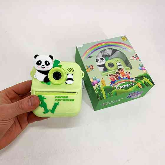Детский цифровой фотоаппарат с мгновенной печати фото, Камера для детей с быстрой печатью CL-96 Львов