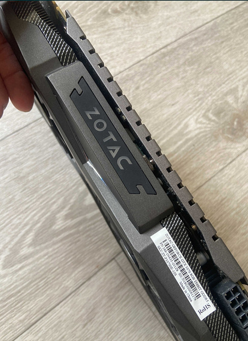 Видеокарта ZOTAC GTX 1070 8Gb. AMP Edition 8Gb. Киев - изображение 1