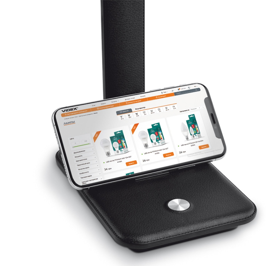 LED лампа настільна TITANUM  TLTF-009B 10W 3000-6500K 220V Вінниця - фото 6