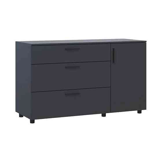 Комод Doros Торн Антрацит 3Ш/1Д 135х51.6х80 (DRS-012103) Дніпро
