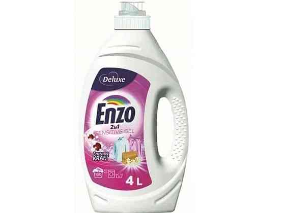 Гель для прання 4л Enzo 2in1 Sensitive Гіпоалергенний ТМ DELUXE Київ