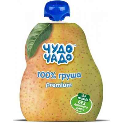 Дитяче пюре Чудо-Чадо Premium Груша без цукру 90 г (4820016254091) Вінниця