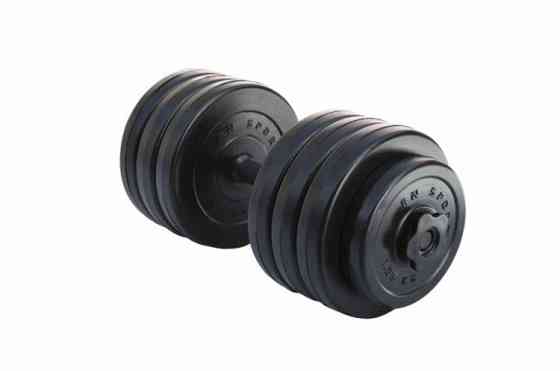 Гантель наборная Одна Long на 18 кг с ABS покрытием Гантели, гири, штанги и диски композитные Киев