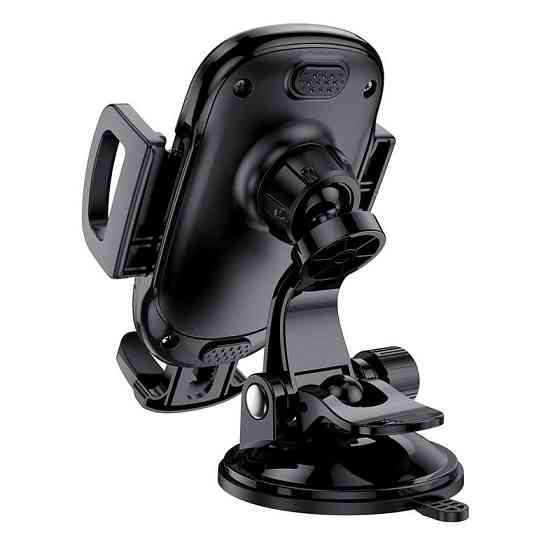 Автотримач для телефона BOROFONE BH37 Route push type suction cup car holder Black Киев