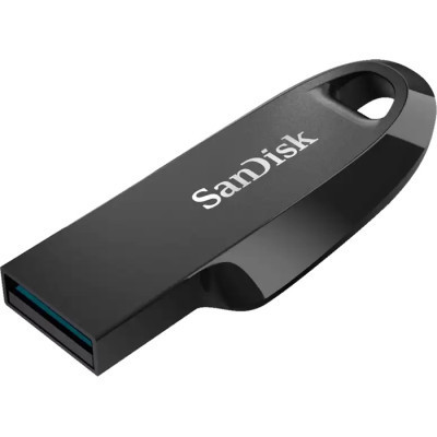 USB флеш накопитель SanDisk 64GB Ultra Curve Black USB 3.2 (SDCZ550-064G-G46) Винница - изображение 2