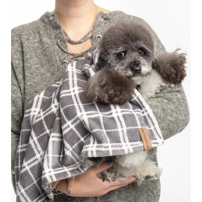 Коврик для животных Pet Fashion Bliss 2 70.5х94 см серый в клеточку (4823082441310) Винница - изображение 5