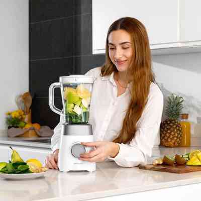 Блендер Cecotec Power Black Titanium 1300MAX White (CCTC-03920) Винница