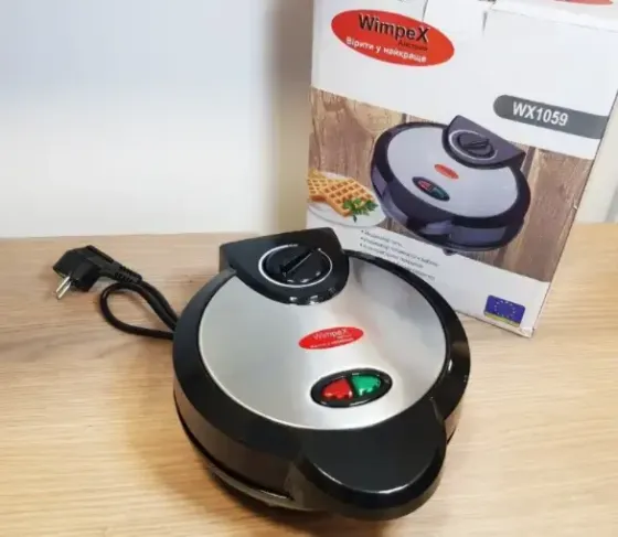 Вафельница Wimpex WX-1059, 1200 Вт Коломия