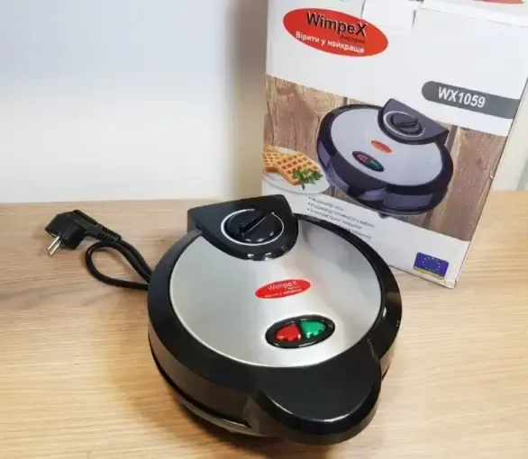 Вафельница Wimpex WX-1059, 1200 Вт Коломыя - изображение 3