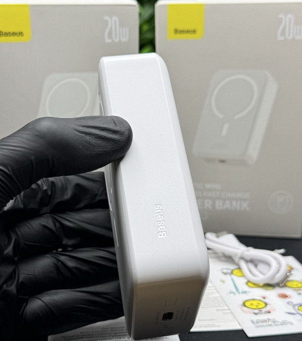 Павербанк магнетик Базеус Baseus 20000 mAh 20w powerbank павер. Київ - фото 5