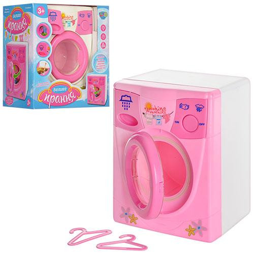 Стиральная маш 2027 (24шт) вращается барабан, звук, 2цвета, на бат-ке, в кор-ке, 22-20-14см, шт Київ - фото 1