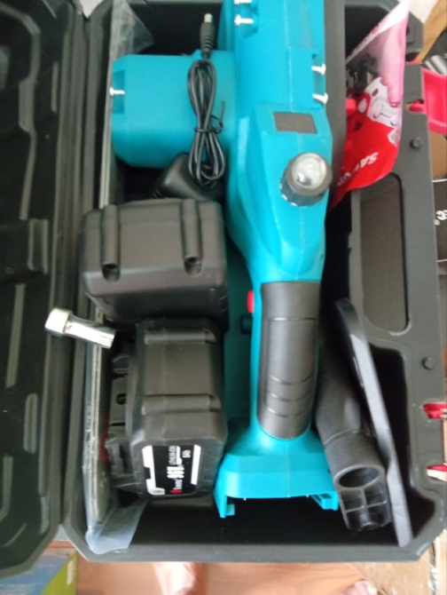 Акумуляторна ланцюгова пилка Chain Saw 12'' DOMOTEC 8485 – надійна та автономна, для саду та дачі Одеса - фото 12