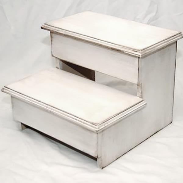 Лавка-сходинка "Бігмеді" шеббі Миколаїв - фото 1