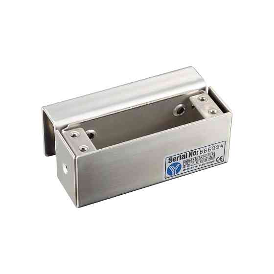 Відповідна планка BBK-600 з кріпленням на скляні двері без рами для замків серії YB-100/200 Киев