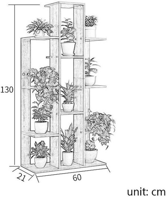 Підставка для квітів "Да-Фош 12" маренго Миколаїв - фото 3