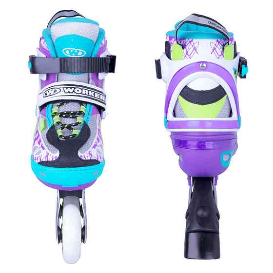 Регульовані ролики WORKER Fizzo ABEC-7 - розмір L (39-42) Київ