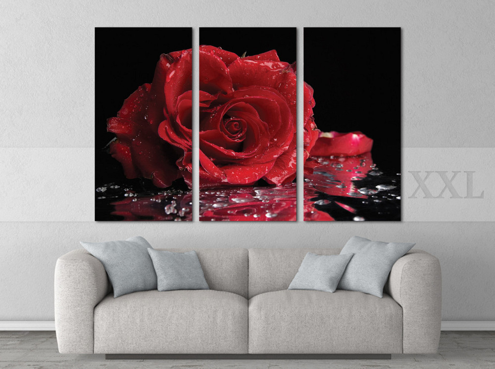 Модульная картина Роза Цветы Art-101_XXL Киев - изображение 2