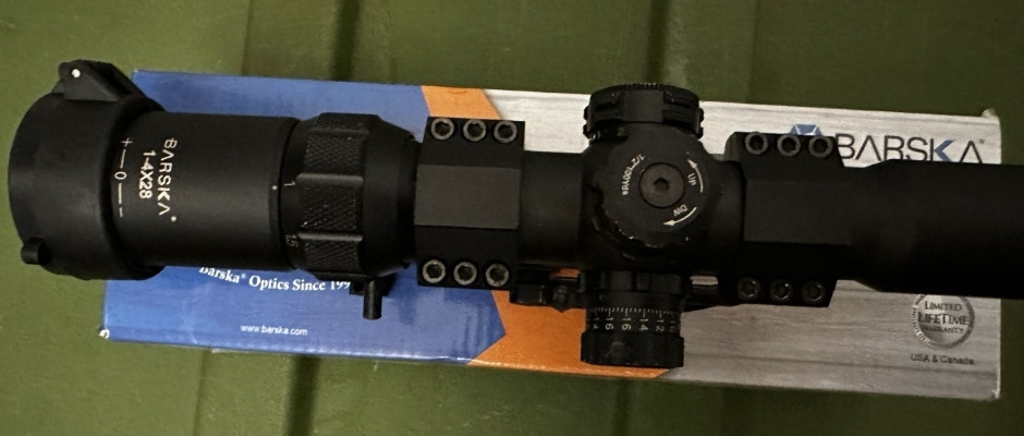 Приціл BARSKA SWAT-AR 1-4x28 (IR) Киев - изображение 4