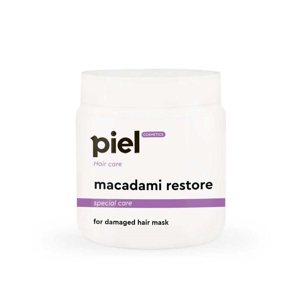 Восстанавливающая маска для поврежденных волос Piel Macadami Restore Mask 500 мл Днепр - изображение 1
