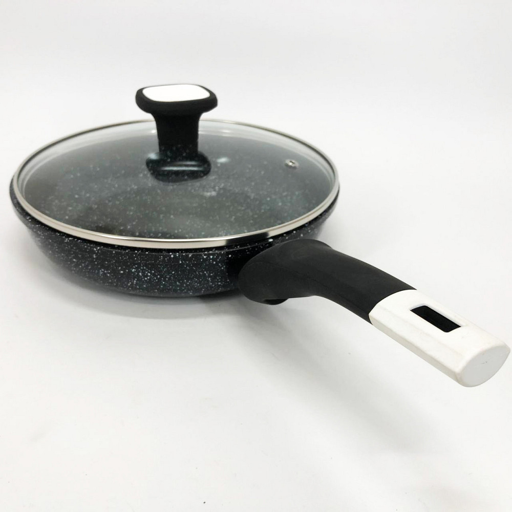 Сковорода для приготування на індукційній плиті, Сковорода антипригарна індукційна UJ-97 Івано-Франківськ - фото 5